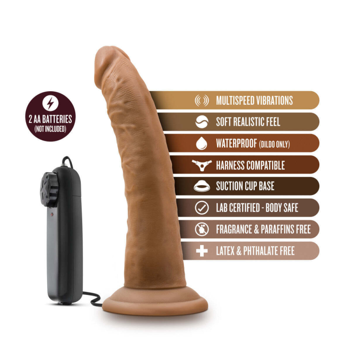 Вібратор на присосці Dr, Skin - Dr, Dave Vibrator With