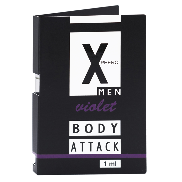 Пробник духи із феромонами чоловічі Aurora X-PHERO MEN VIOLET 1ml.