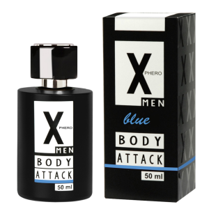 Духи з феромонами Aurora Body Attck MEN Blue X-PHERO 50mlм