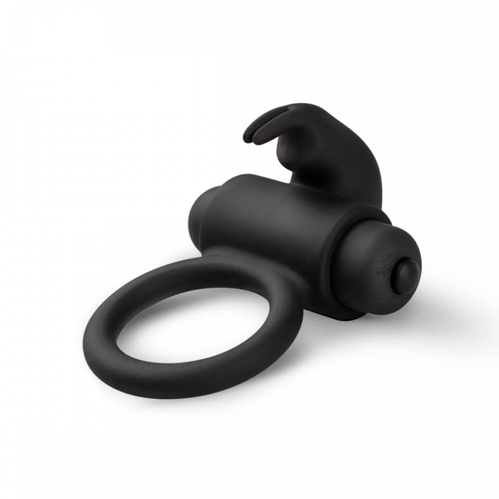 Ерекційне кільце з вібрацією Easy Toys Bunny Vibe Ring Black