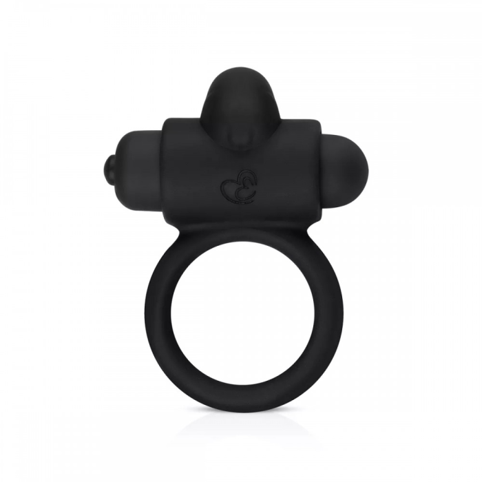 Ерекційне кільце з вібрацією Easy Toys Bunny Vibe Ring Black