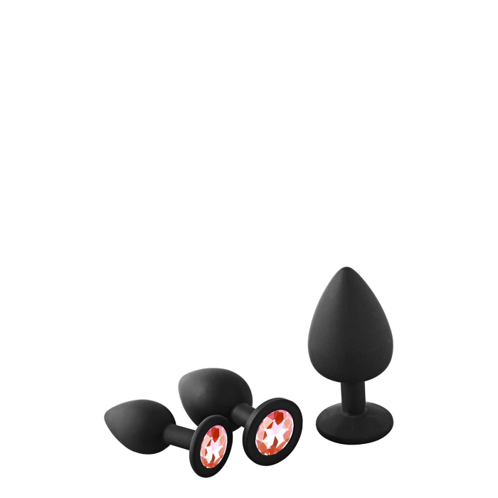 Набір анальних пробок Dream Toys Fantasstic Red Stone