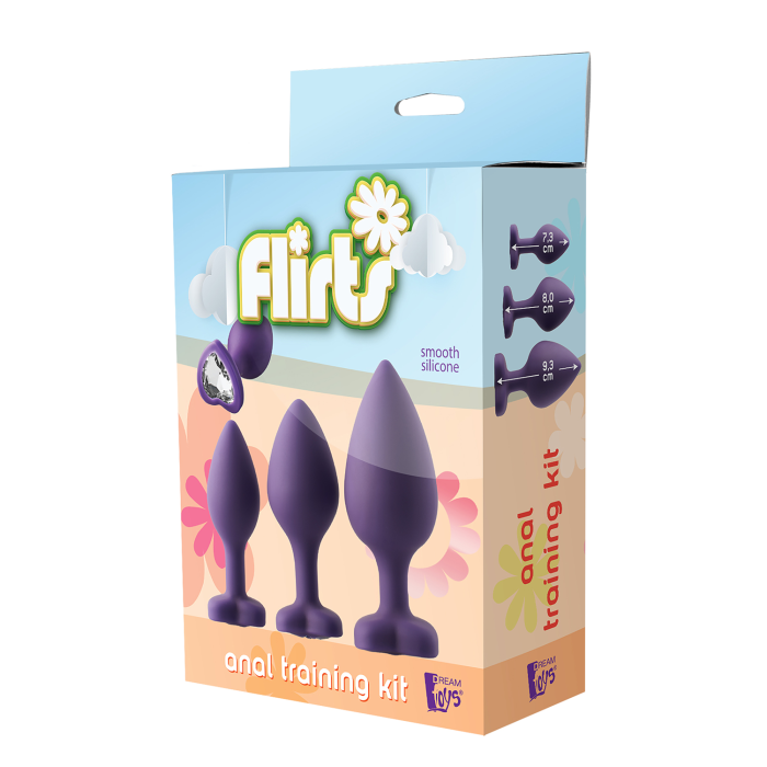 Набір анальних пробок Dream Toys FLIRTS PURPLE