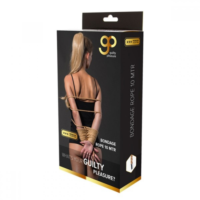 Мотузка для бондажу GP PREMIUM BONDAGE ROPE COTTON 10M