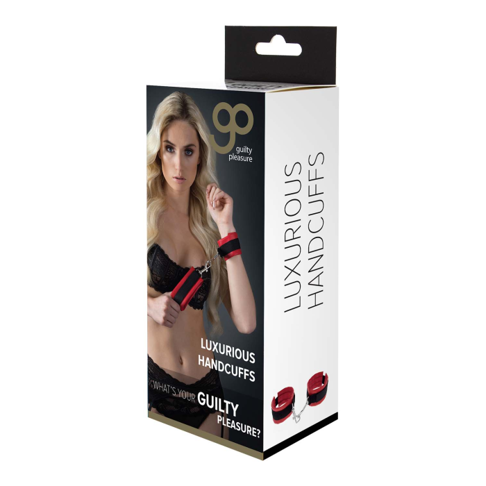 Наручники GP LUXURIOUS HANDCUFFS RED