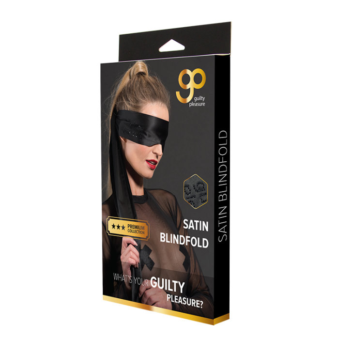 Пов'язка на очі GP PREMIUM SATIN BLINDFOLD BLACK