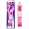 Вібратор із рельєфом Chisa Crystal Jelly Pleaser на батарейках, рожевий