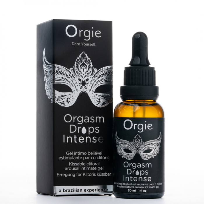 Кліторальні краплі Orgie Orgasm Drops Intense для розігріву, 30 мл