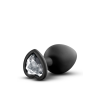 Анальна пробка з каменем BlushTEMPTASIA BLING PLUG MEDIUM BLACK
