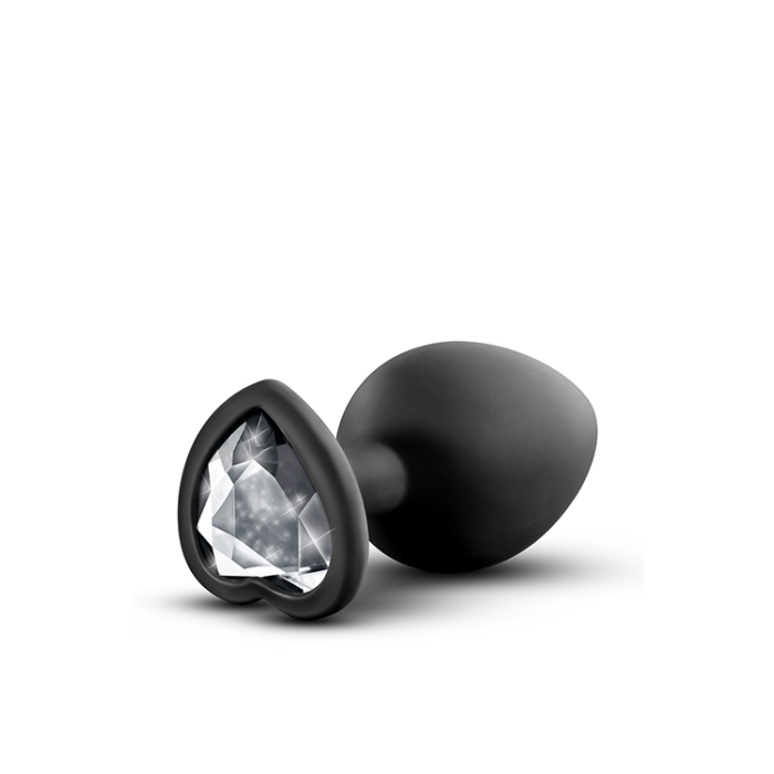 Анальна пробка з каменем BlushTEMPTASIA BLING PLUG MEDIUM BLACK