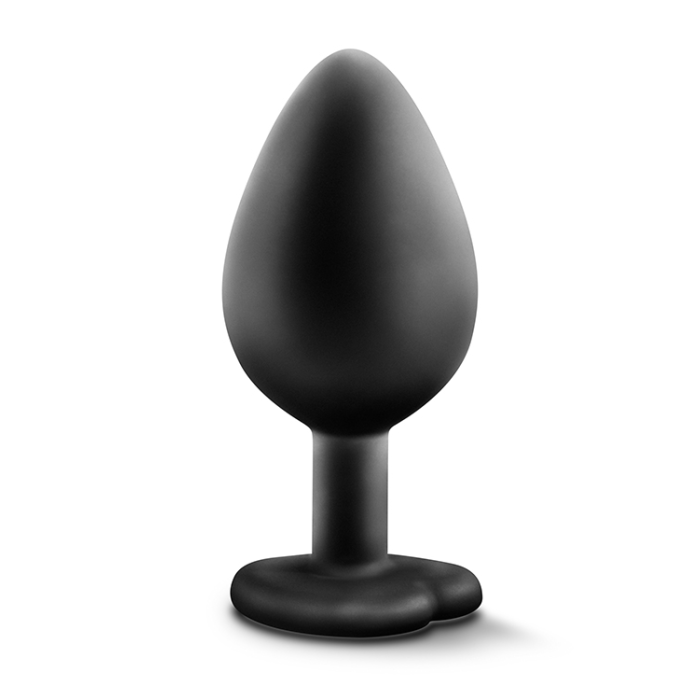 Анальна пробка з каменем BlushTEMPTASIA BLING PLUG MEDIUM BLACK