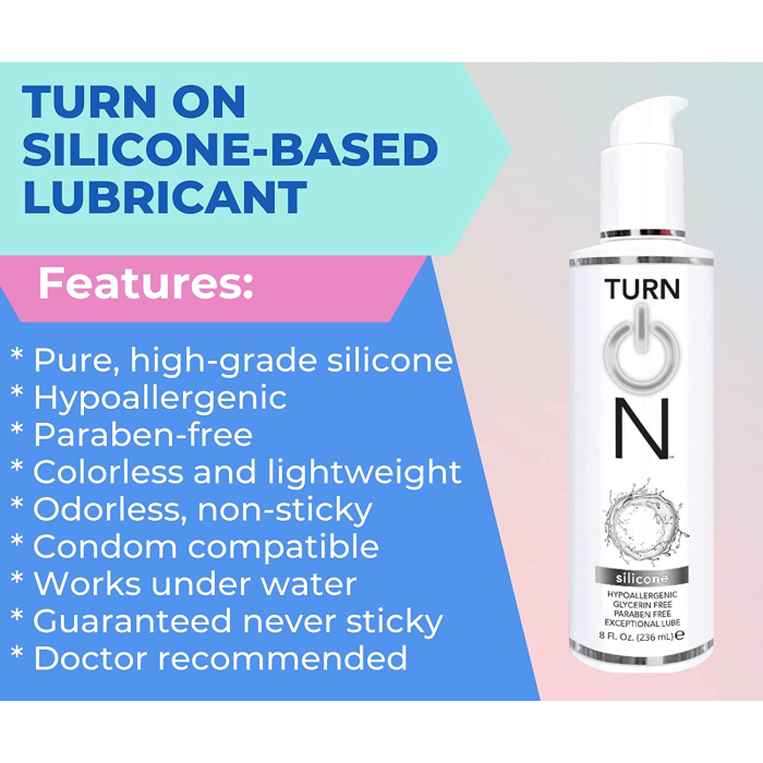 Лубрикант на силіконовій основі WET Turn on Unflavored Silicone Lube 118 мл