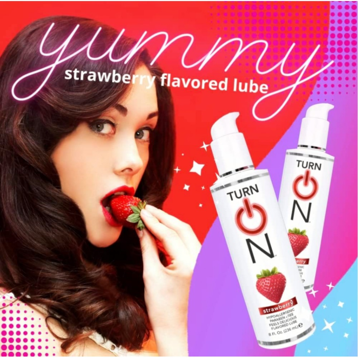 Їстівний лубрикант WET Yummy Strawberry Flavored Lube 178 мл