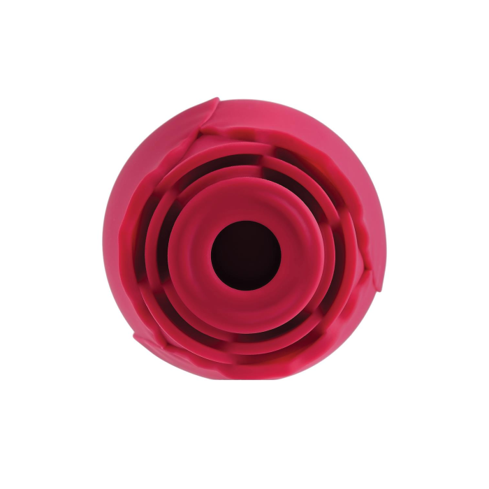 ВВакуумний кліторальний стимулятор Adam & Eve Eve's Ravishing Rose Clit Pleaser, червоний