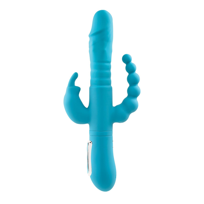Вібратор потрійної стимуляції ADAM ET EVE EVE'S THRUSTING TRIPLE JOY RABBIT