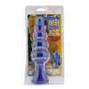 Анальна пробка із кульками синя BENDABLE BUTT RATTLER BLUE