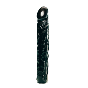 Фалоімітатор чорний BIG BONANZA 13 BLACK BUTT PLUG