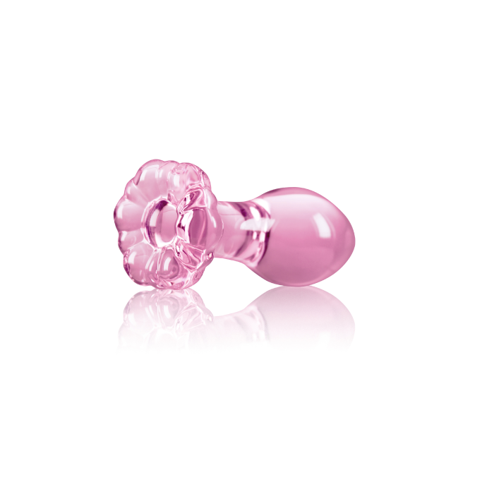 Скляна пробка NS Novelties CRYSTAL FLOWER PINK
