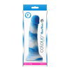 Фалоімітатор силікон NS Novelties COLOURS PLEASURES YUM 6" DILDO BLUE