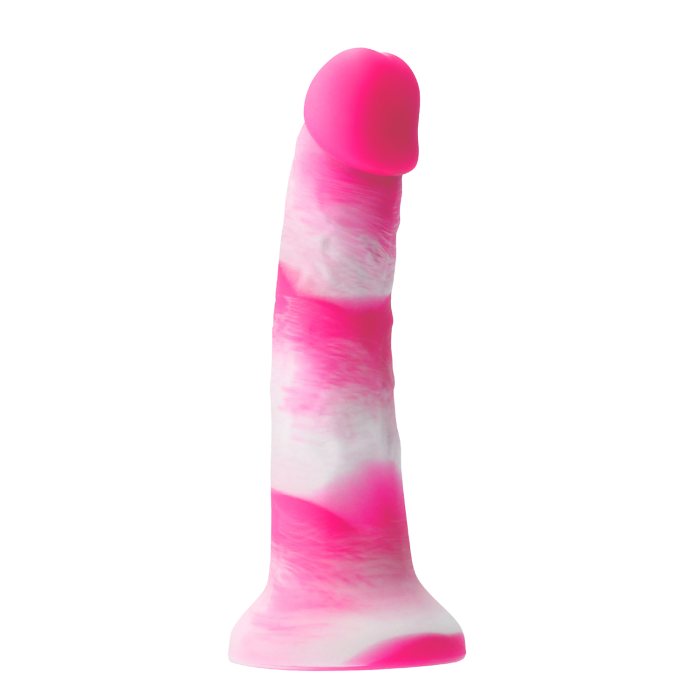 Фалоімітатор силікон NS Novelties COLOURS PLEASURES YUM 6" DILDO PINK