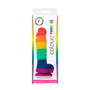 Фалоімітатор силікон NS Novelties COLOURS PRIDE EDITION 5INCH DILDO