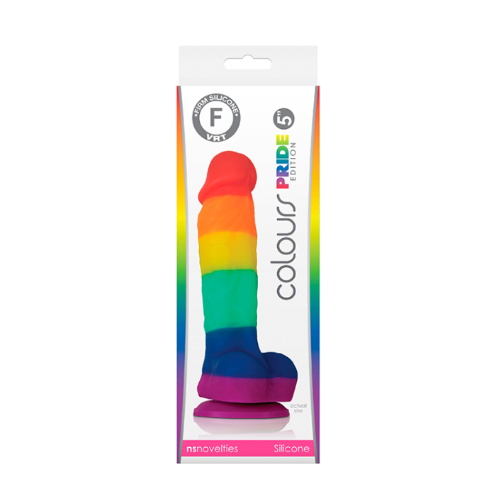 Фалоімітатор силікон NS Novelties COLOURS PRIDE EDITION 5INCH DILDO