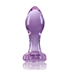 Скляна пробка NS Novelties CRYSTAL FLOWER PURPLE