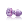 Скляна пробка NS Novelties CRYSTAL FLOWER PURPLE