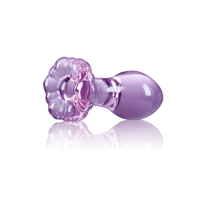 Скляна пробка NS Novelties CRYSTAL FLOWER PURPLE