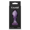 Скляна пробка NS Novelties CRYSTAL FLOWER PURPLE