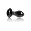 Скляна пробка NS Novelties CRYSTAL GEM BLACK