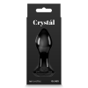 Скляна пробка NS Novelties CRYSTAL GEM BLACK