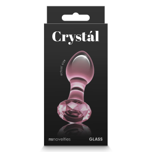 Скляна пробка NS Novelties CRYSTAL GEM PINK