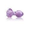 Скляна пробка NS Novelties CRYSTAL ROSE PURPLE
