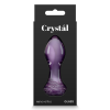 Скляна пробка NS Novelties CRYSTAL ROSE PURPLE