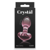 Скляна пробка NS Novelties CRYSTAL HEART PINK
