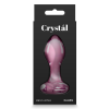 Скляна пробка NS Novelties CRYSTAL HEART PINK