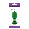 Скляна пробка NS Novelties CRYSTAL MEDIUM GREEN