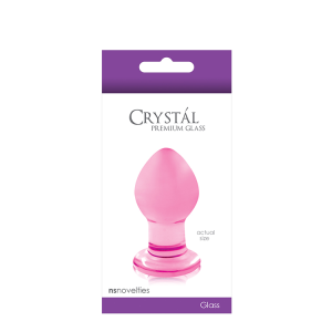 Скляна пробка NS Novelties CRYSTAL SMALL PINK