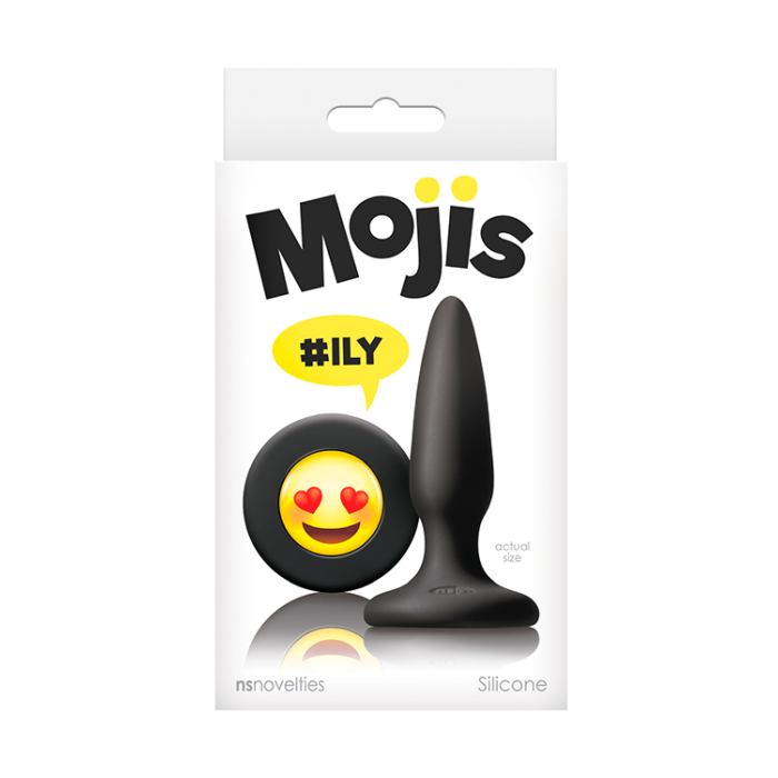 Анальний плаг NS Novelties MOJIS ILY BLACK