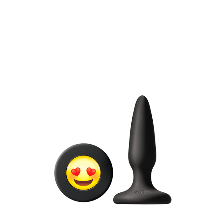 Анальний плаг NS Novelties MOJIS ILY BLACK