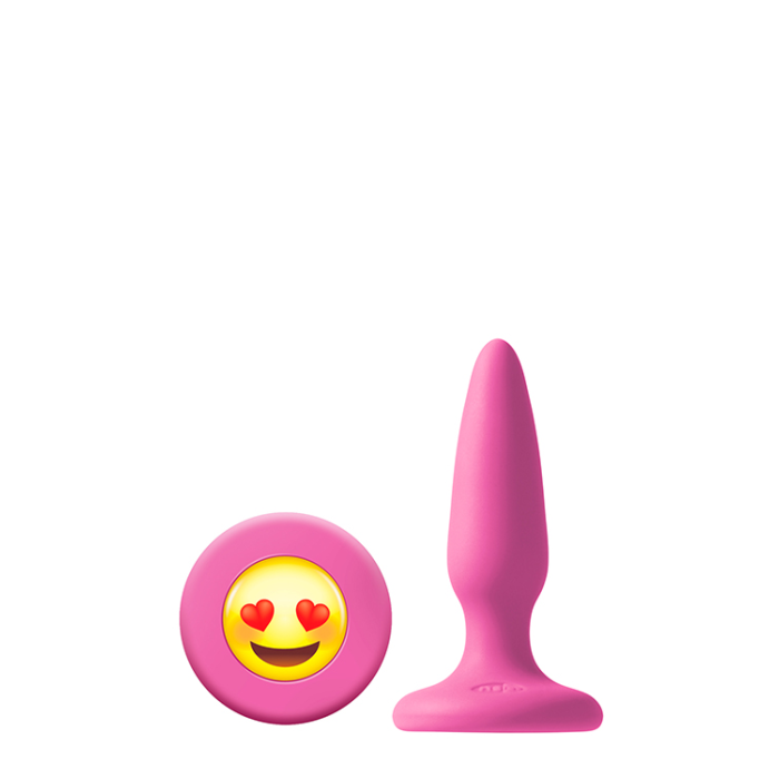 Анальний затор NS Novelties MOJIS ILY PINK