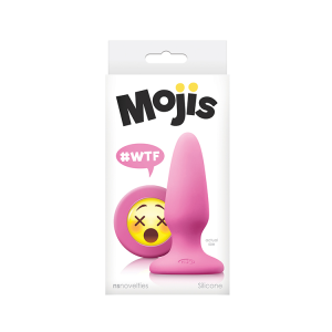 Анальний плаг NS Novelties MOJIS WTF MEDIUM PINK