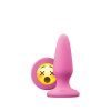 Анальний плаг NS Novelties MOJIS WTF MEDIUM PINK