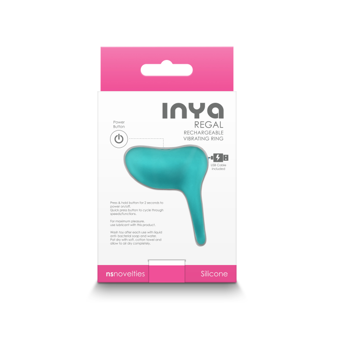 Віброкільце NS Novelties INYA REGAL TEAL