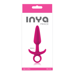 Анальна пробка рожева INYA PRINCE SMALL PINK