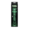 Фалоімітатор скляний NS Novelties, що світиться FIREFLY GLASS HEART A GLOW CLEAR