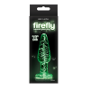 Анальна пробка скляна NS Novelties, що світиться FIREFLY GLASS TAPERED PLUG MEDIUM CLEAR