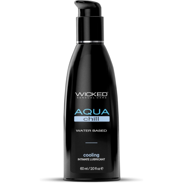Лубрикант охолоджуючий WICKED AQUA CHILL на водній основі, 60 мл