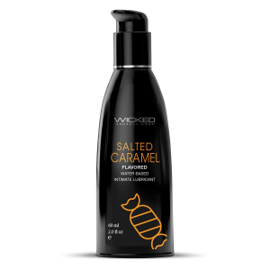 Їстівний лубрикант Wicked Aqua Salted Caramel зі смаком солоної карамелі, 60 мл